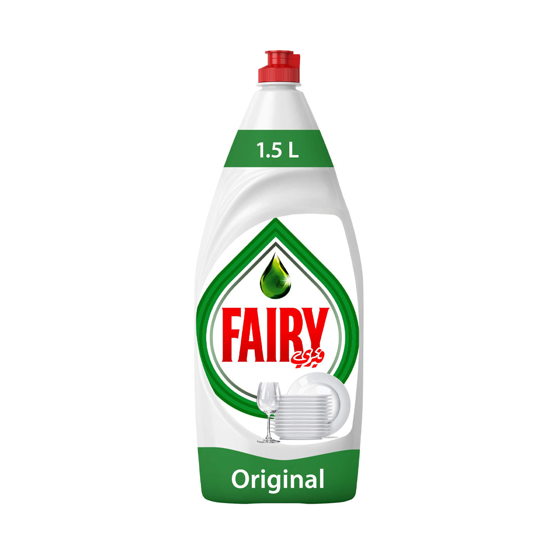 Fairy Original Liquid Dishwashing Soap, 1.5 Liter | B.99825034 (ORR-OMS-OME-TX)