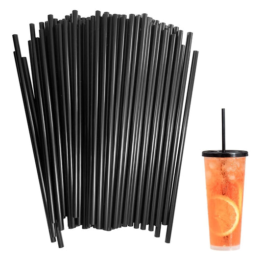 Rex Drinking Straws 6x210mm Black 100PCS | B.99891848 (ME/MA/IS-TX)