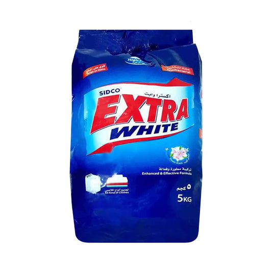 Extra Detergent White Powder, High Foam, Original 5kg | B.99938314 (AS-AN-AC-TX)