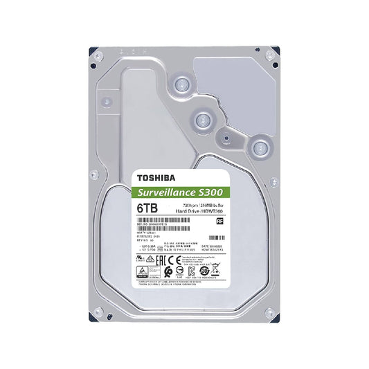 Toshiba 6TB Surveillance Hard Disk (HHV/BHB/DXT)