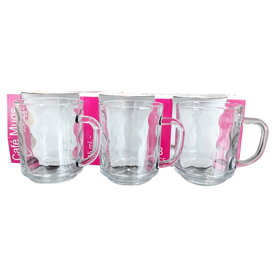 Tea Cup Glass 245ml 3PCS | B.20036851 (AS-AN-AH)