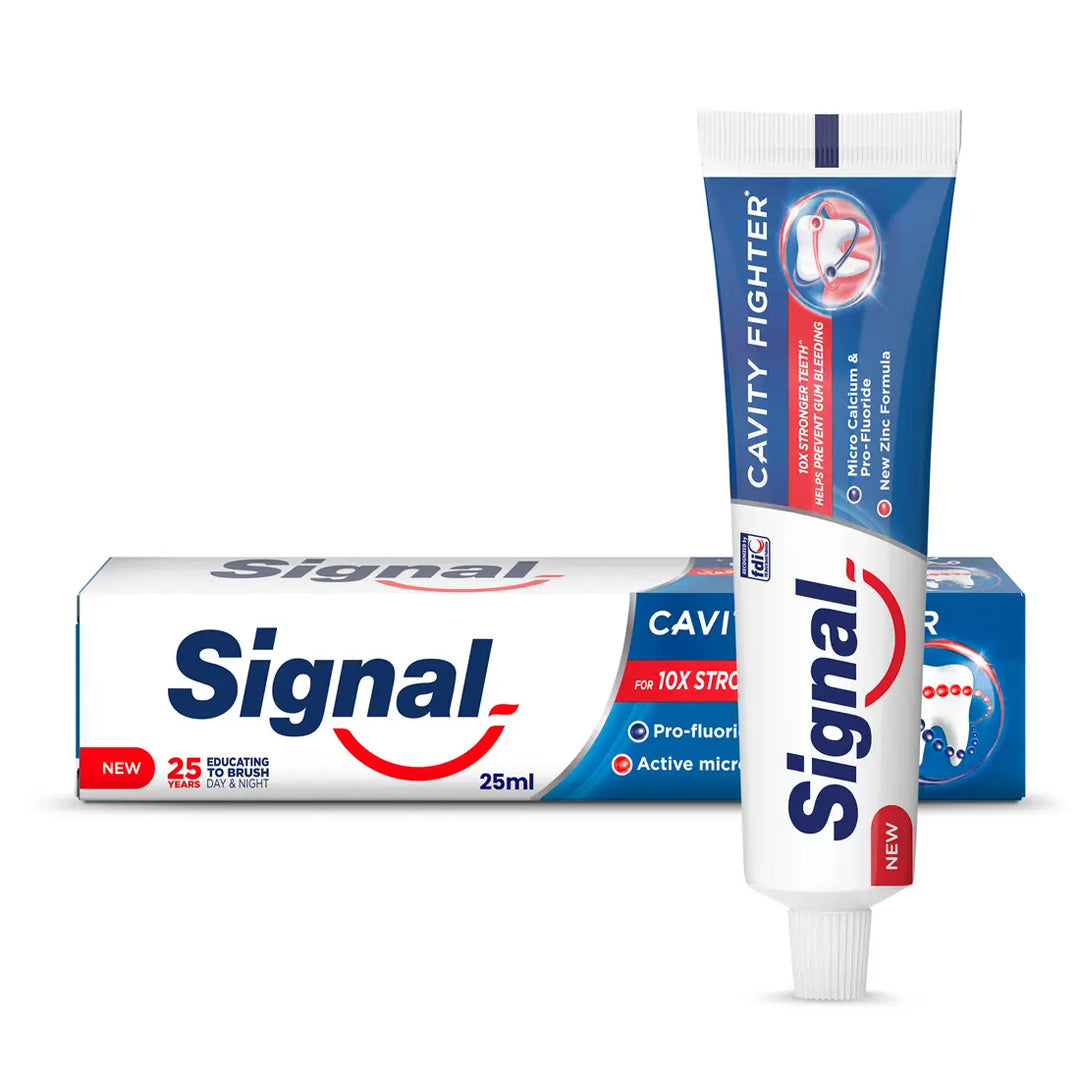 Signal Fluoride Toothpaste Cavity Fighter 25 ml | B.99818722 (OA/OR/OM)