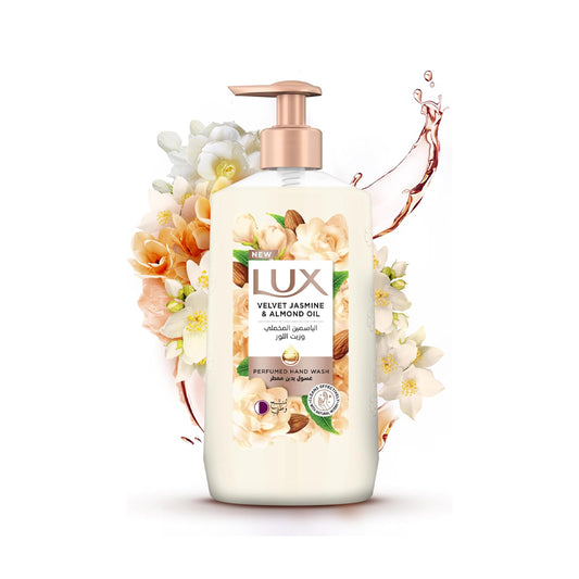 LUX Perfumed Liquid Hand Wash, Velvet Jasmine, with Almond Oil & Glycerin, for Fragrant, Soft and Clean Hands, 250ml | B.6281006483569 (MM-IS-IN)