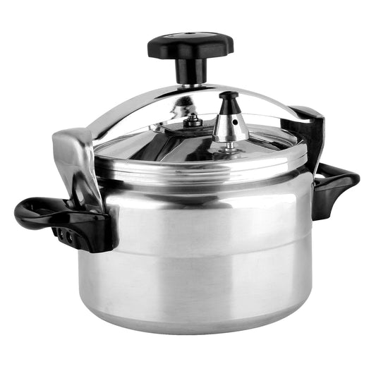 Royalford Aluminium Pressure Cooker 9 Liter, RF11175 Silver | B.6294016427454 (IC-II-OSC ( OSM-TX ))