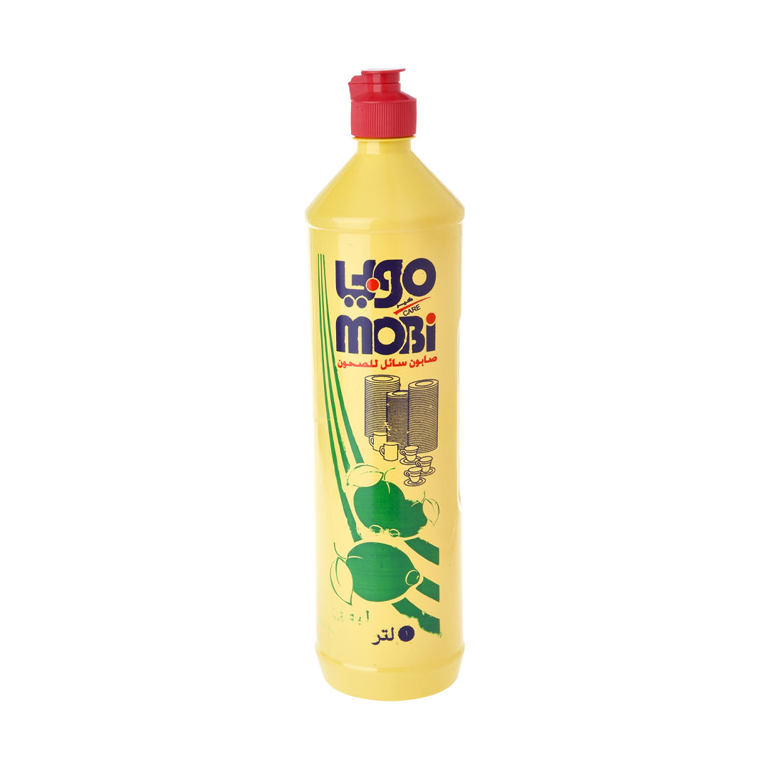 Mobi Dish Wash Lemon, 1 Litre | B.6281142003010 (MS-ME-MA-TX)