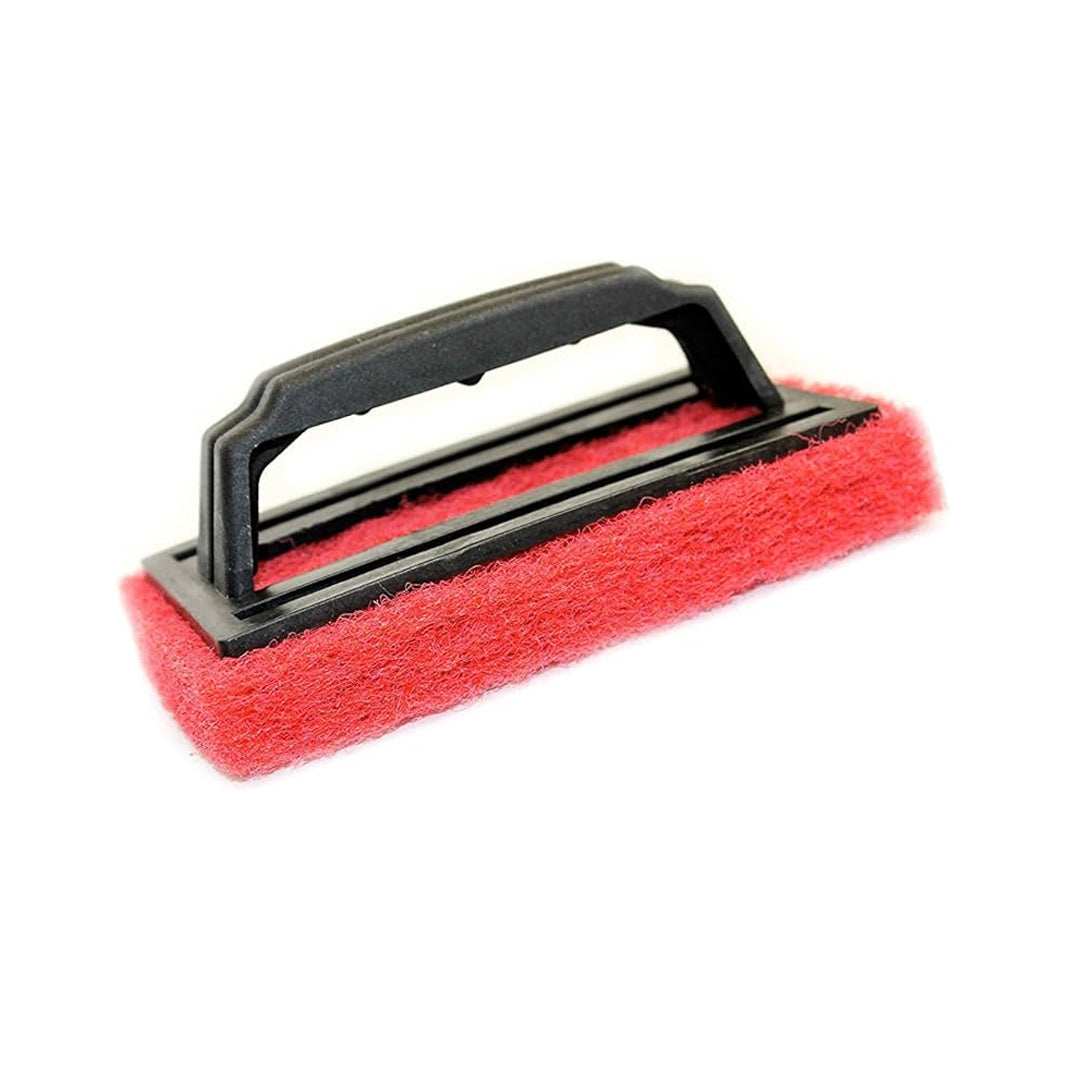 BBQ Grill Scrubbers, 1" Thick Scouring Pad with Handle | B.20034011 (OR/NS/OA-TX)