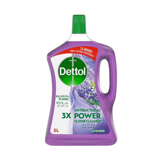 Dettol-Antibacterial-Power-Floor-Cleaner-,-Lavender-Fragrance 3L | B.99843229 (OHH-OAS-OAH(ORO-TX))