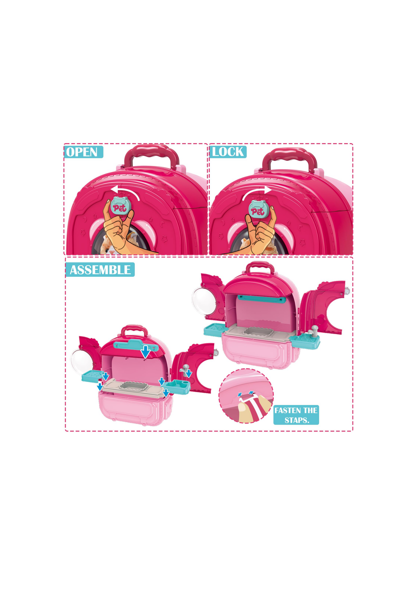 PETS HOSPITAL KIDS BAG 7067 008-997-2 CM-HE-HM-TX 4005-6