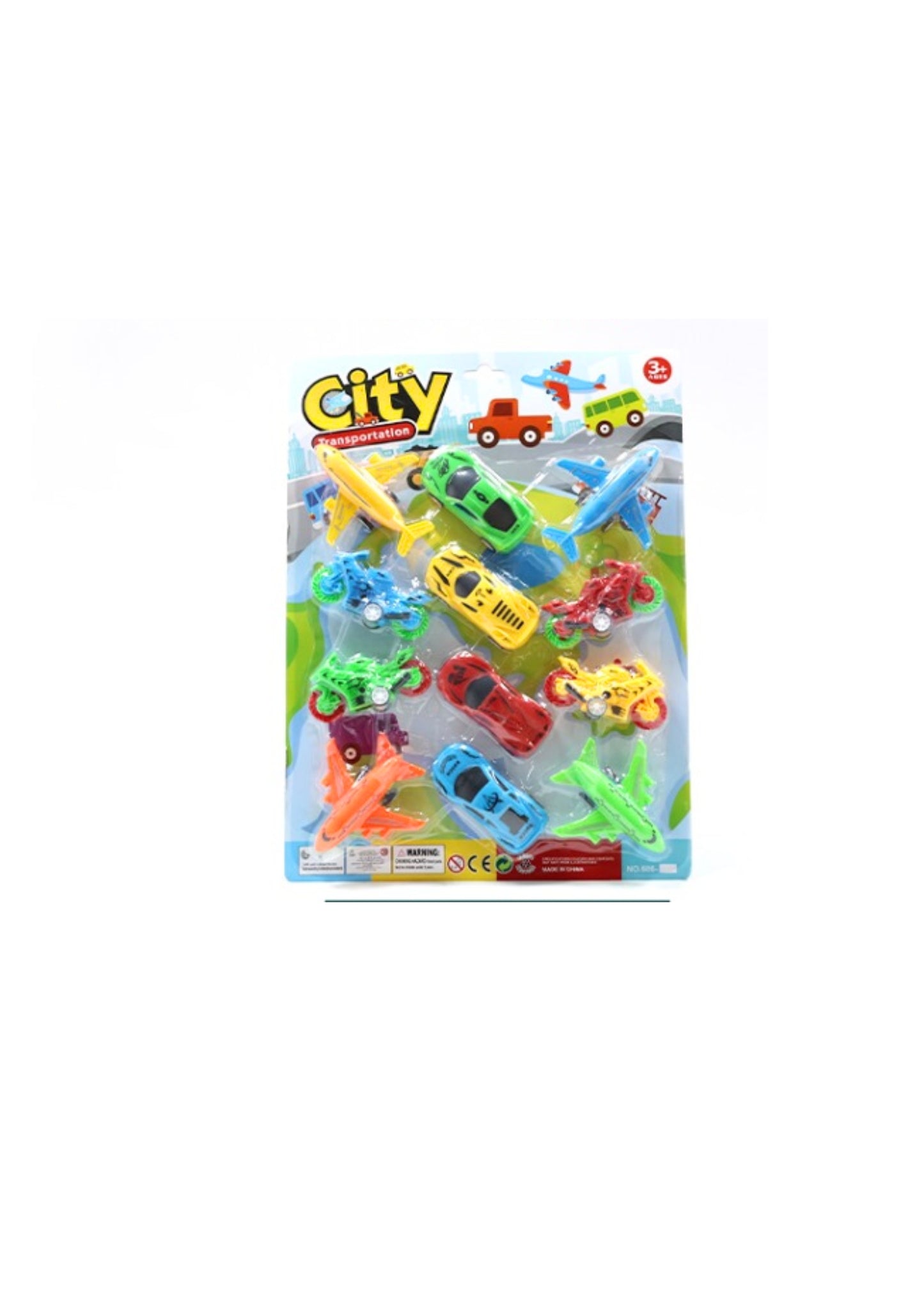 City Transportation Toy Board For Kids