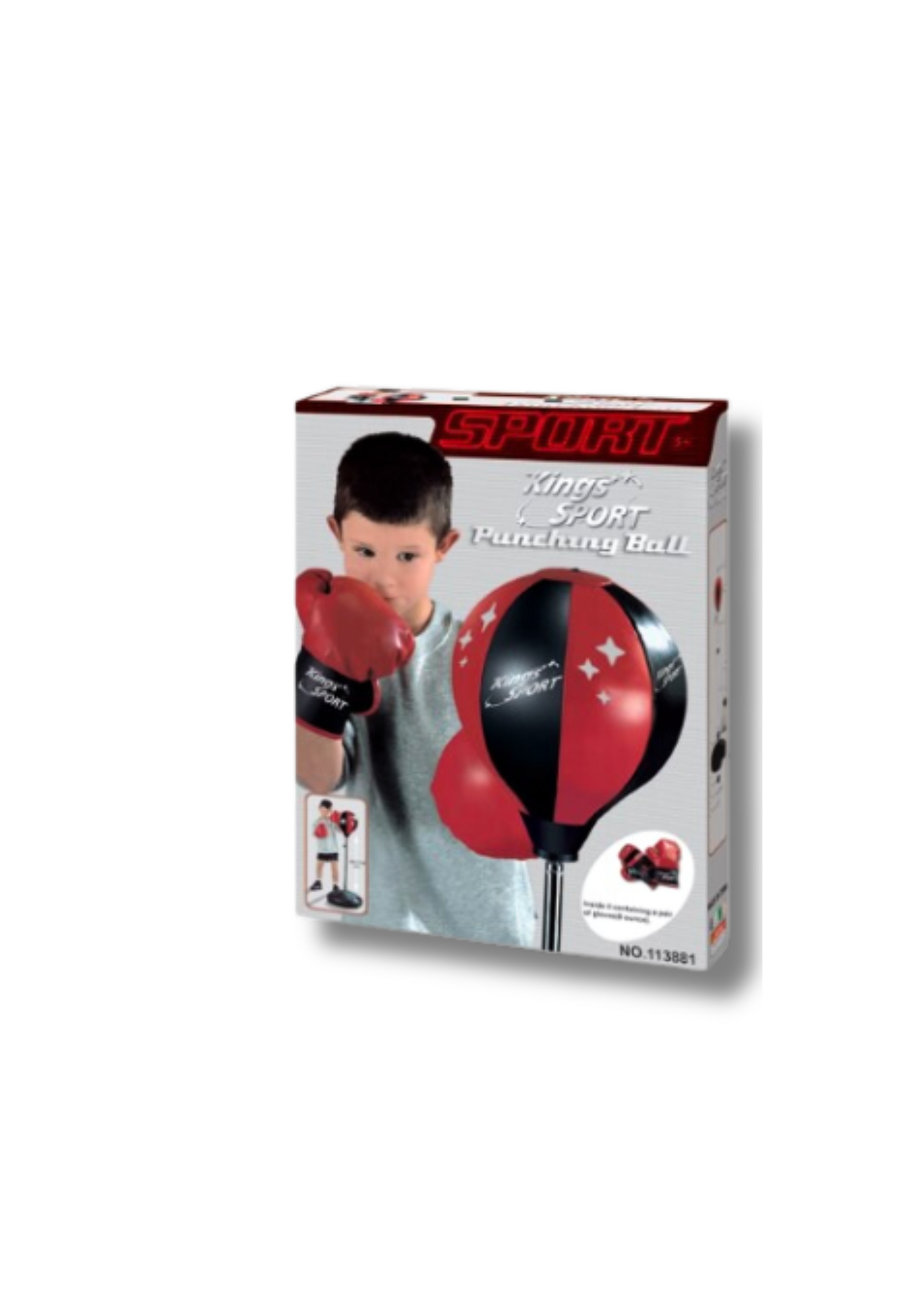 KINGS SPORT PUNCHING BALL 102CM 6565 1PC/ CS-CH-HS-TX  4005-7