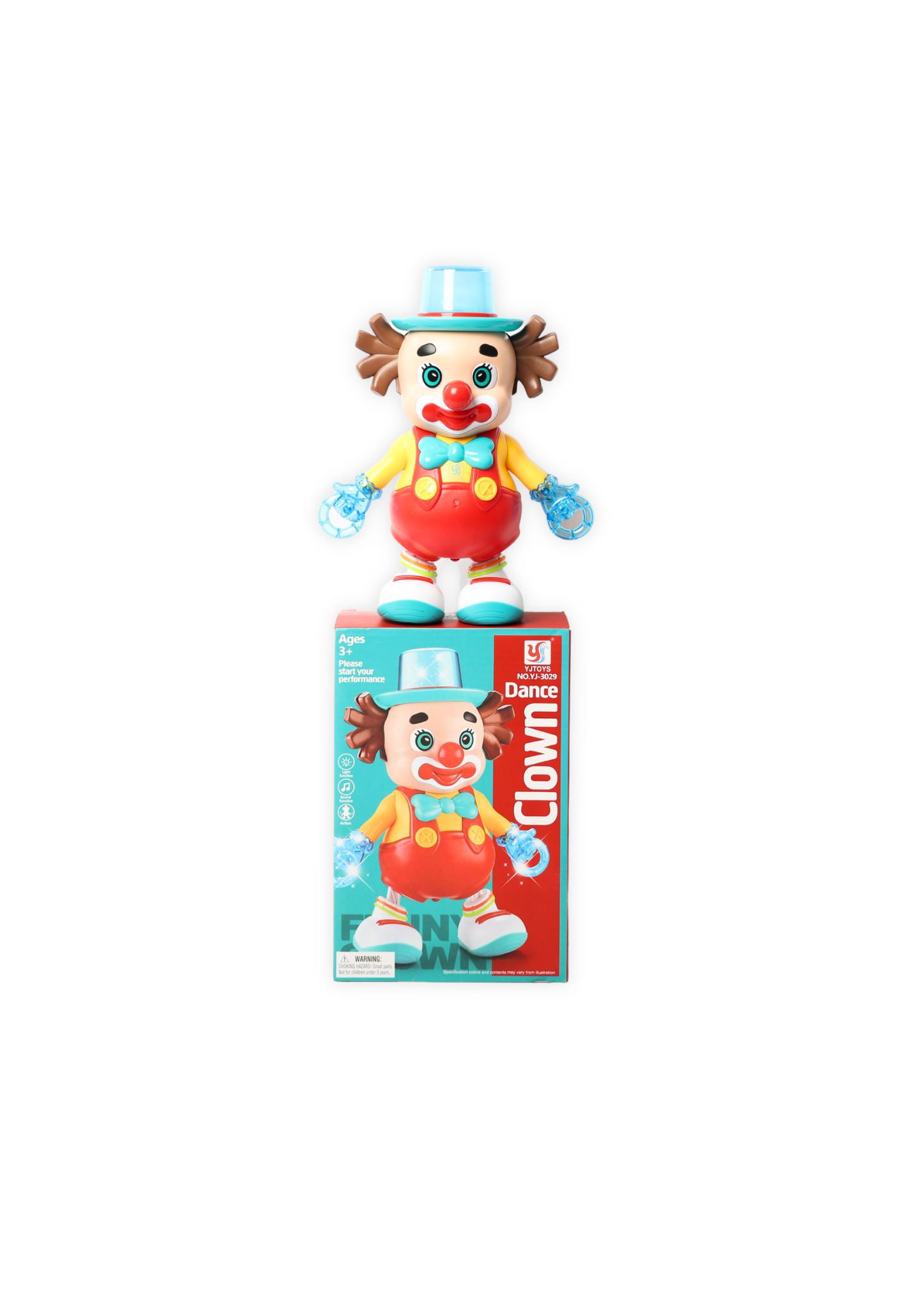 DANCE CLOWN BOX 1102 NSS-NOS-NNS-TX 4123-8 4212-7