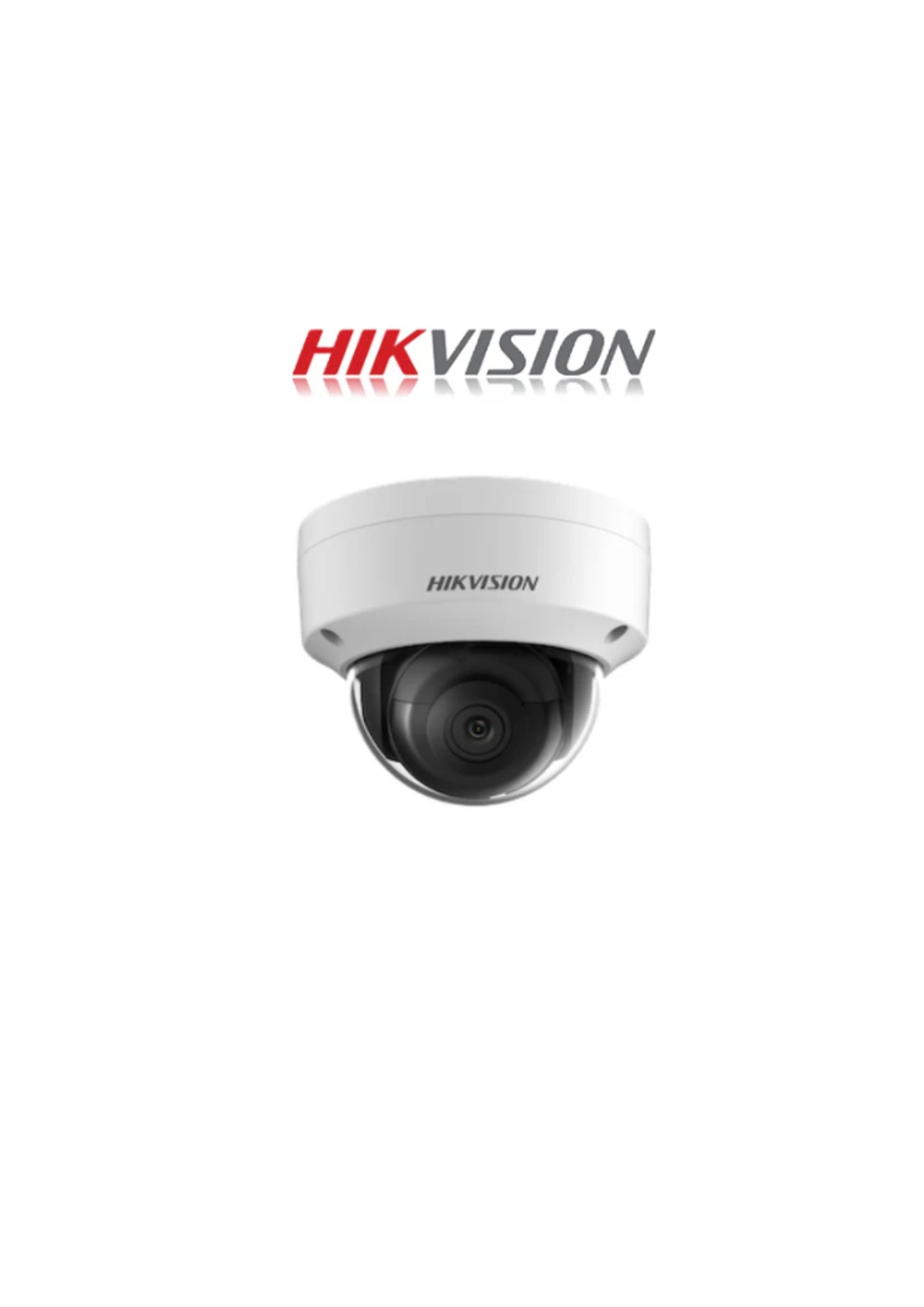 Hikvision- 4K AcuSense Fixed Dome Network Camera with 2.8 mm Lens