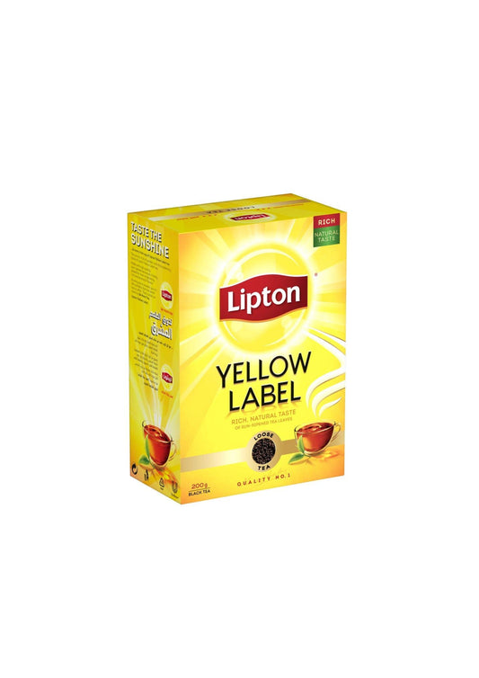 Lipton- Yellow Label Black Loose Tea 200 g