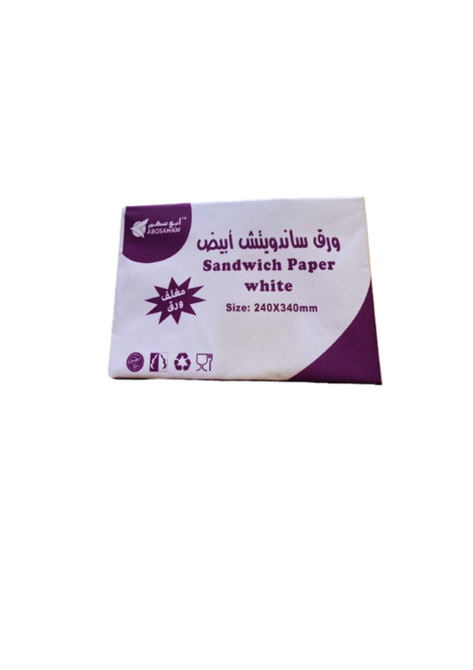 SANDWICH PAPER ABOSAHAM 350 SHEETS 20 PACK OSS-TX SANDWICH PAPER ABOSAHAM 400 SHEETS 20 PACK OON-TX